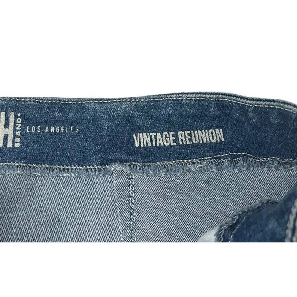 Juniors Rewash Vintage Reunion Full Front Zip Denim Jean Mini Skirt Size 5/27 - Picture 6 of 8